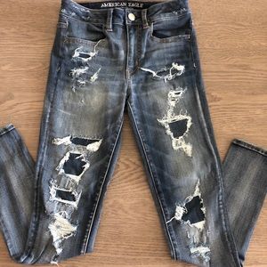 American eagle high rise jegging